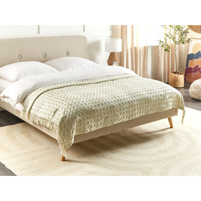 BERE Cotton No Pattern Bedspread