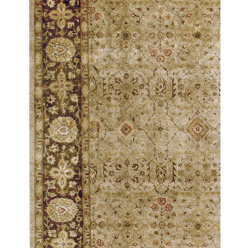 Wool Oriental Area Rug, Rectangle 12' x 24'