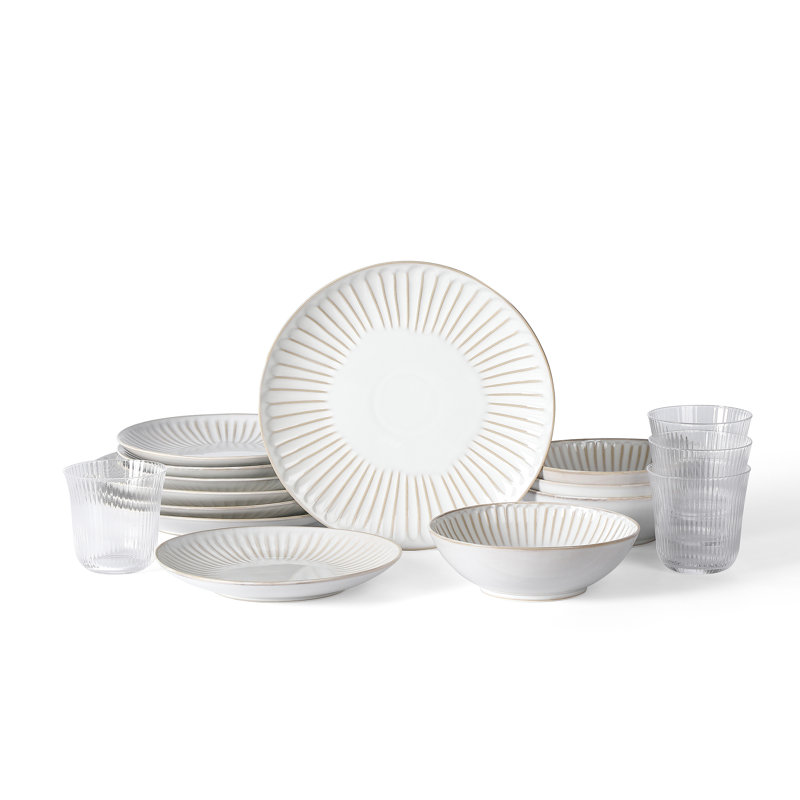 Service de table 32 pièces Stone Lain Linea
