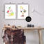 Sea Bird Touristes, impression sur bois 2 pièces-93787199-93787197