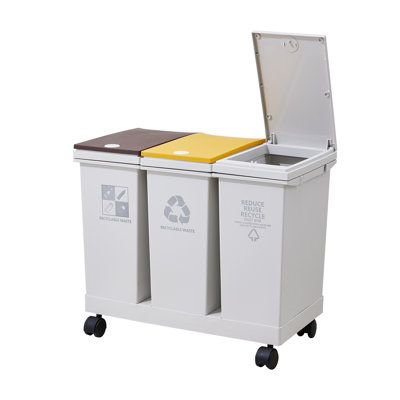 Plastic Touch Top Waste Bin