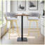 Ensemble moderne de 2 tabourets de bar pivotants pour îlot de cuisine-1493378763-1493378760