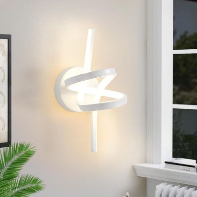 Wall lamp LED wall light indoor: wall lamp for staircase hallway living room bedroom interior 7W modern design wall lights warm white