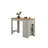 2 - Person Double Pedestal Dining Set