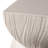 Doraly 14" Wide Square Fiberstone Side Table with Twisted Sculptural Design – Indoor Outdoor Accent End Table for Patio, Bedroom, or Living Room-1195397441