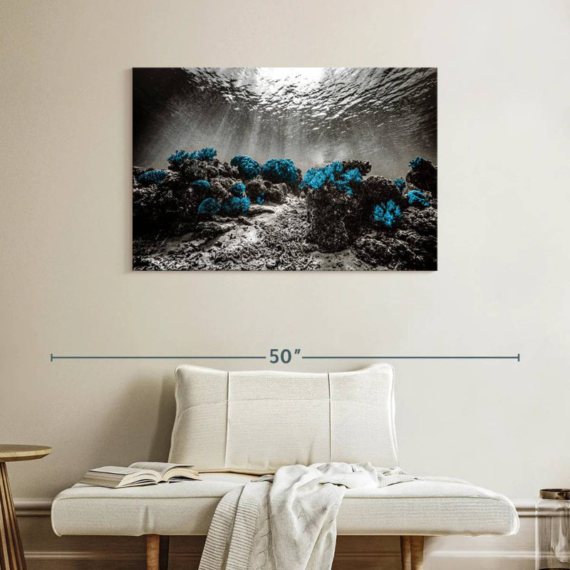 Brampt Indonesian Coral Reefs Pop, 26" H x 39" W