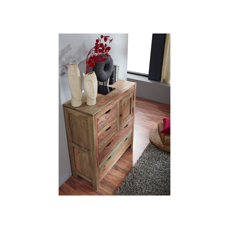Nature 88cm Solid Wood Sideboard
