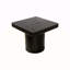Table de bout moderne en placage de bois massif 23,6 po
