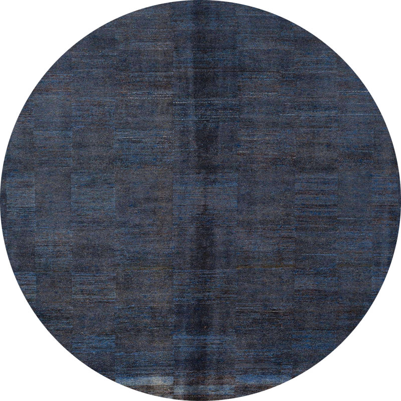 Abstract Indoor Rug, Round 5'
