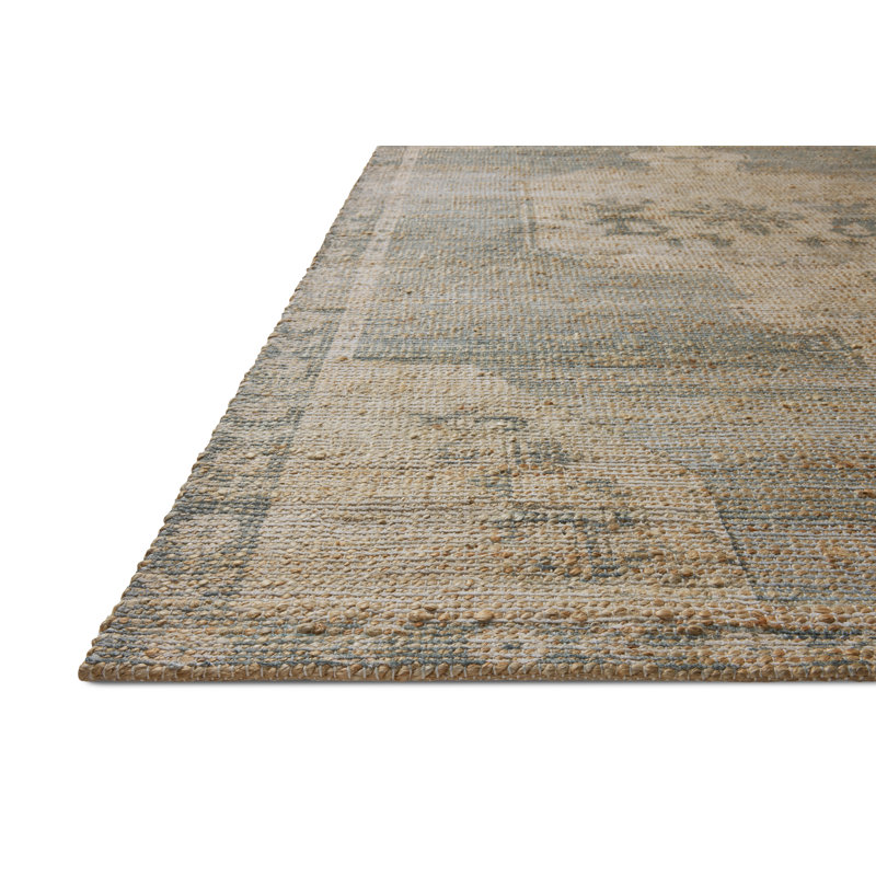 Tapis ciel / naturel Magnolia Home par Joanna Gaines x Loloi Oakley, 3'6" x 5'6"