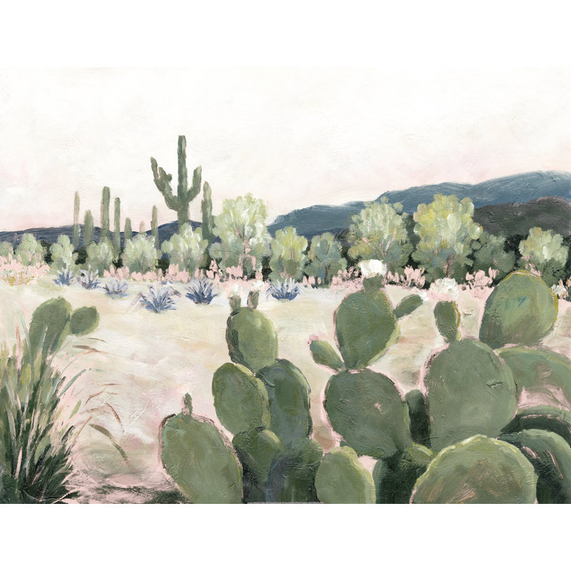 Dreamy Desert - Painting Print, 20 cm H x 30 cm W, Wrapped Canvas