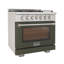 36 po 5,2 pieds cubes Pi. Cuisinière à gaz autoportante-90717058-73097266