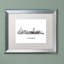 «Chicago Illinois Skyline WB-BW», impression sur toile encadrée-19530724-69489820