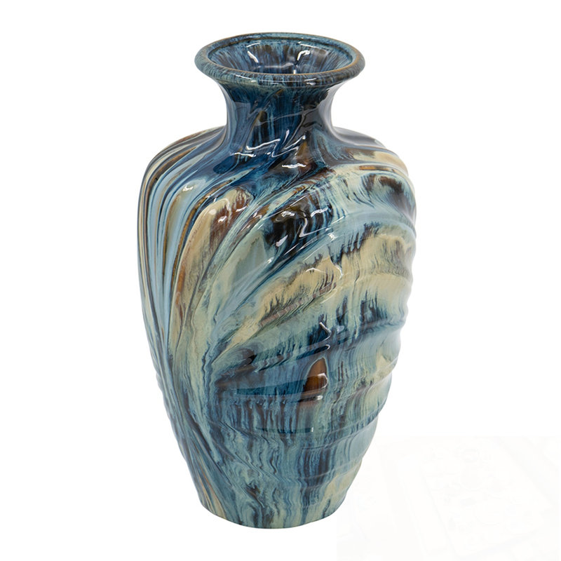Reactive Glazed Degraff with sturdy base