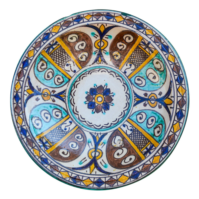 Handmade Ceramic Decorative Plate
