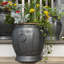Pot à fleurs cuivré