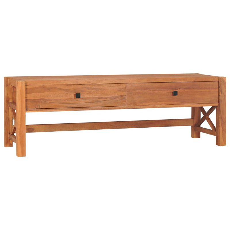 Alaska Solid Wood Writing Desk, 45cm H x 140 cm W x 40cm D