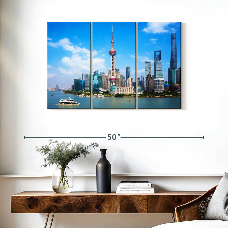 Horizon de Changhaï, H 24 po x l 38 po