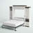 Camalla 104W Queen Murphy Bed and Narrow Storage with Drawers-55325668