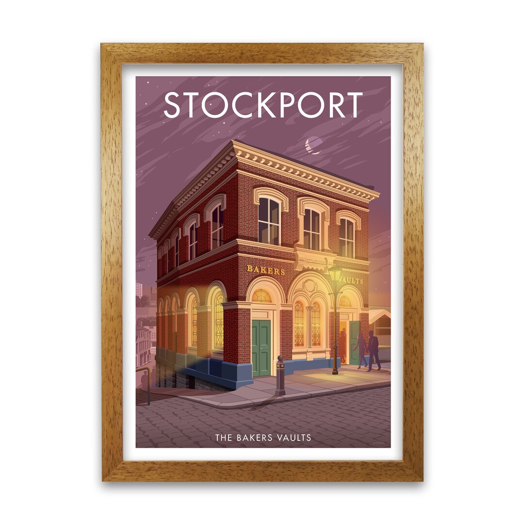 Poster Stockport Bakers Vault von Stephen Millership