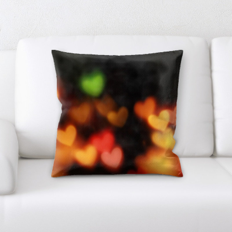 Coussin décoratif flou