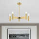 Martella 5 Light Metal Dimmable Geometric Chandelier