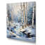 Vonny Birch Woods Winter Moonrise I - Tree Birch, art mural-1209723993-1209723999