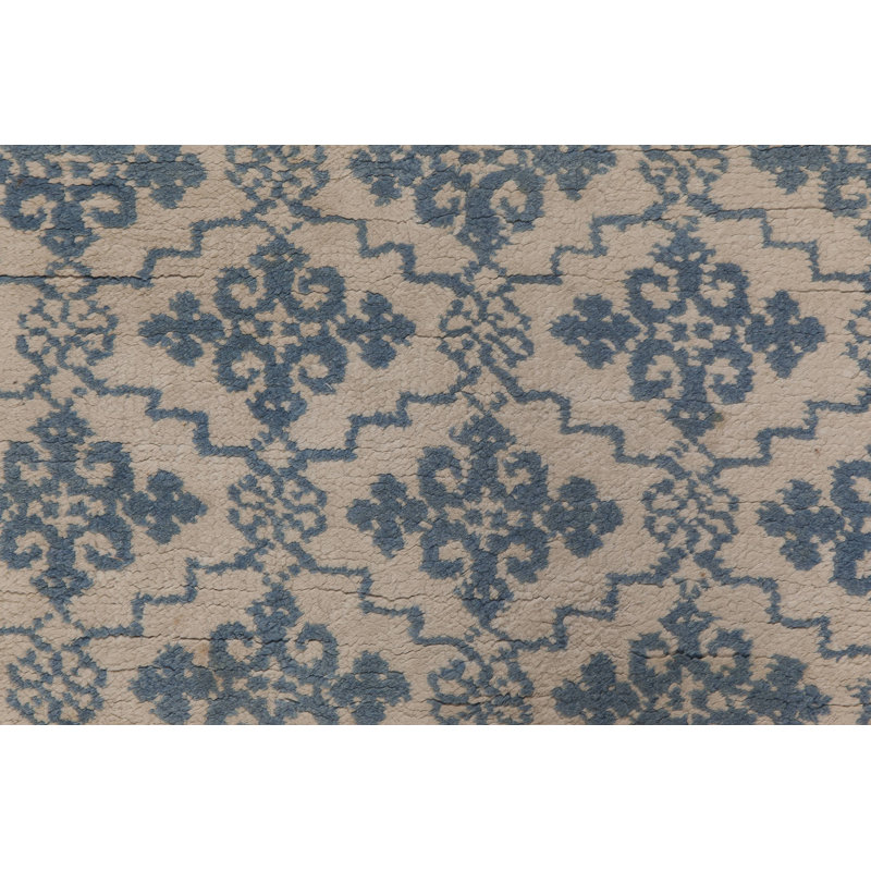 Antique One-of-a-Kind Rectangle 4'5" x 7'3" Hand Knotted Area Rug