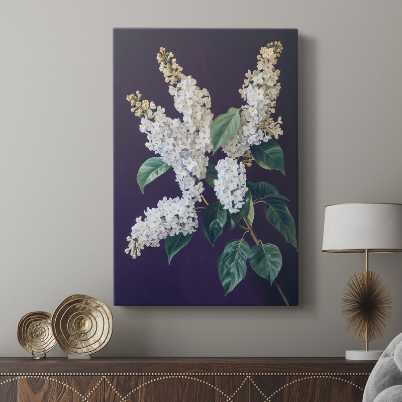 FLORAL Series CCXXXVII - Gallery Cavas sur mesure, H 18 po x l 12 po
