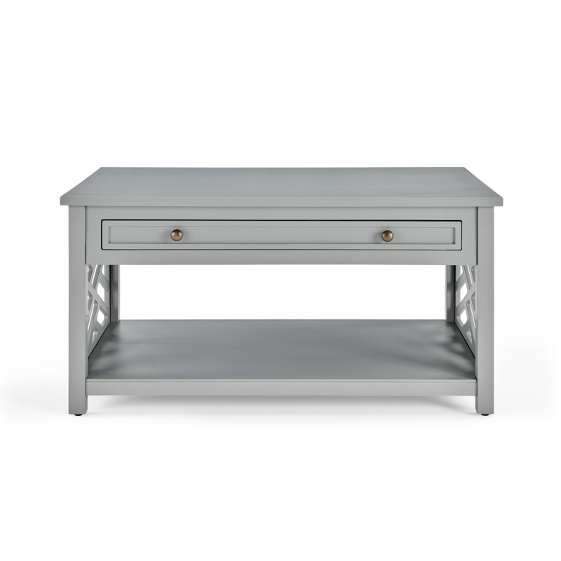 3 - Piece Living Room Table Set, Grey