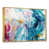 Toile avec cadre flottant or