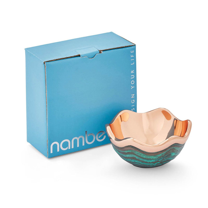 Nambe Copper Canyon Bowl 7 In Dia