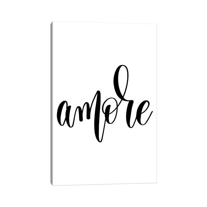 Amore - Wrapped Canvas Print, 66.04 cm H x 45.72 cm W x 3.175 cm D