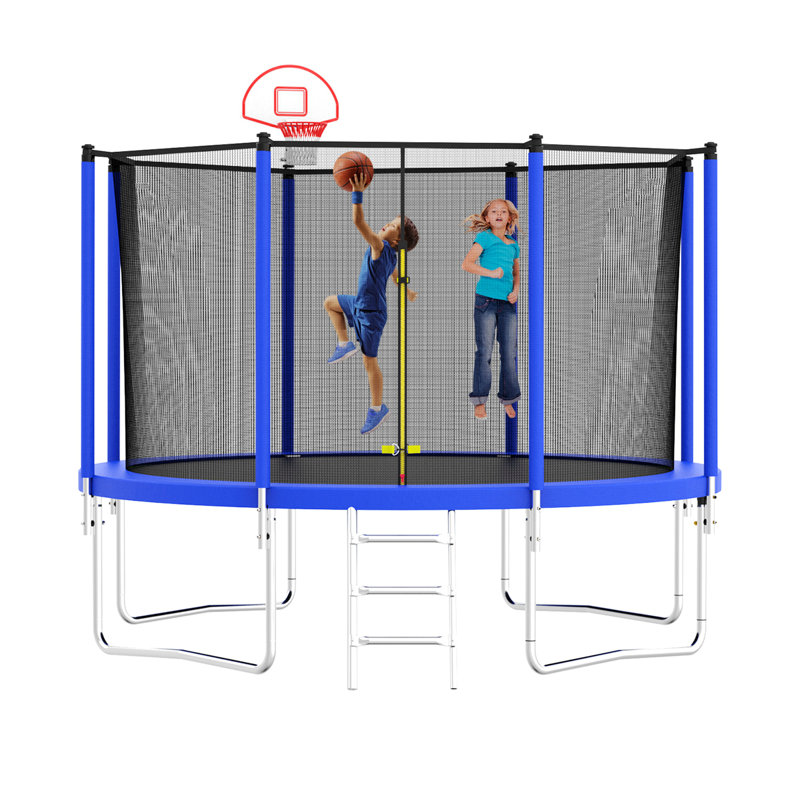 Creationstry 12' x 12' Round Backyard Trampoline