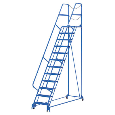 Chiwawa 12 - Step Steel Library Ladder