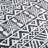 Armarion Contemporary Distressed Geometric Gray Area Rug-67083313