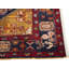 Purple-navy Tribal 4X8 Hamedan Oriental Area Rug