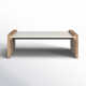 Cecila Genuine Marble Single Coffee Table