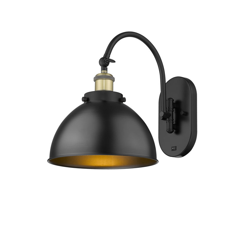 Ballston Urban - laiton antique noir - bras pivotant réglable, Yes