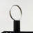 15.75" x 66" Rotating Display Metal Pegboard Magnet Floor Display Great for Magnets Souvenirs