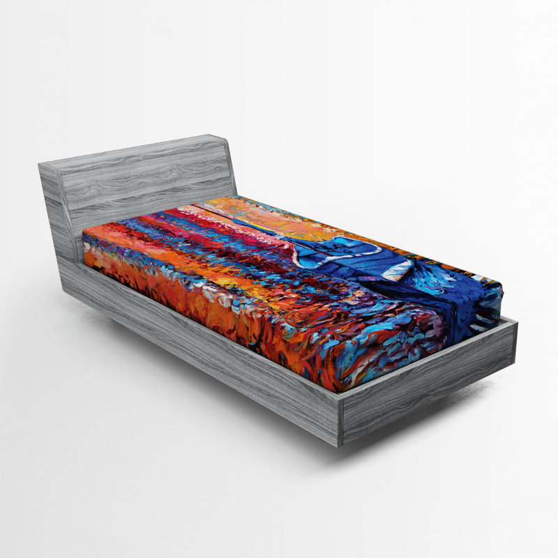 Microfiber Fitted Sheet, Twin Fitted Sheet