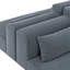 Canapé double modulaire 71 pouces 2 places-1022088673