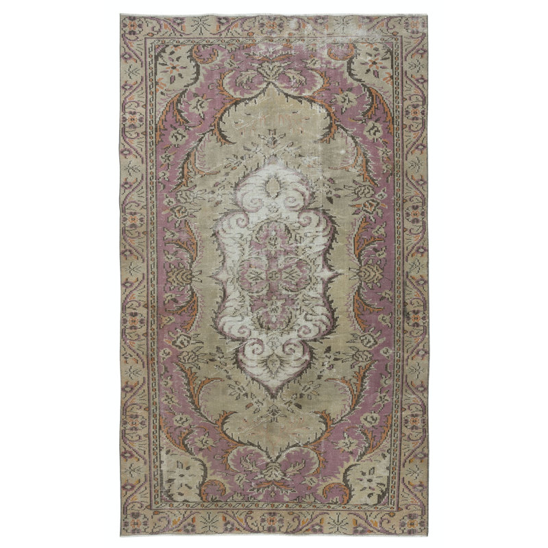 Tapis traditionnel traditionnel turc en laine fabriqué à la main