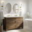  Miroir de salle de bain mural inclinable | Cadre pivotant réglable en acier inoxydable-715106123-704742557