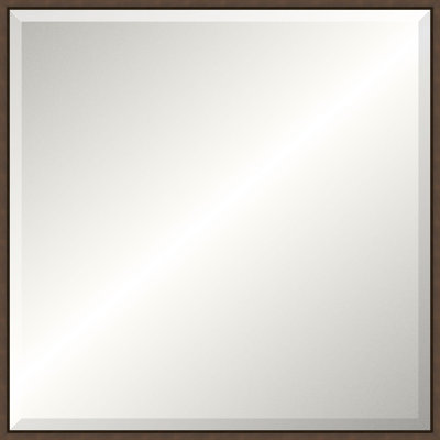 Floater 2 Solid Wood Beveled Mirror