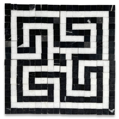 3.5 in. x 3.5 in. Marble Tile