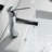 Circular X Single-Hole Single-handle Bathroom Faucet with Drain Assembly-61580605