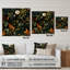 Helzer - Art mural acrylique floral-101500575