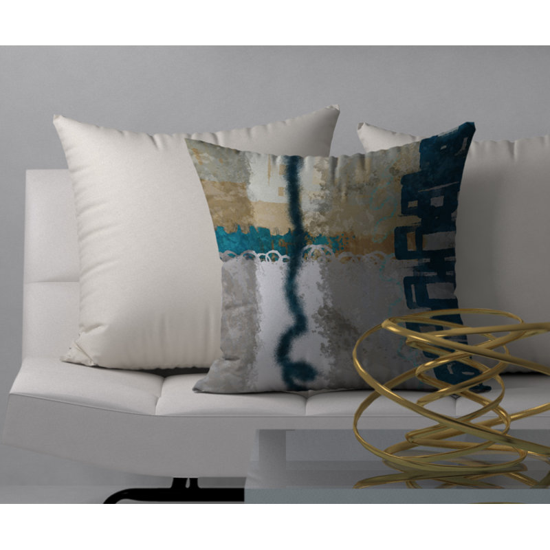 Fameuse Coussin décoratif carrée Go-Ahead, 24 po x 24 po