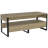 Carrick Frame Coffee Table with Storage and Metal Legs